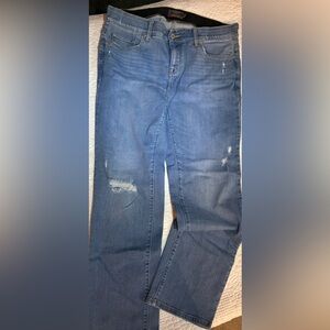 Torrid Blue Straight Leg Jeans